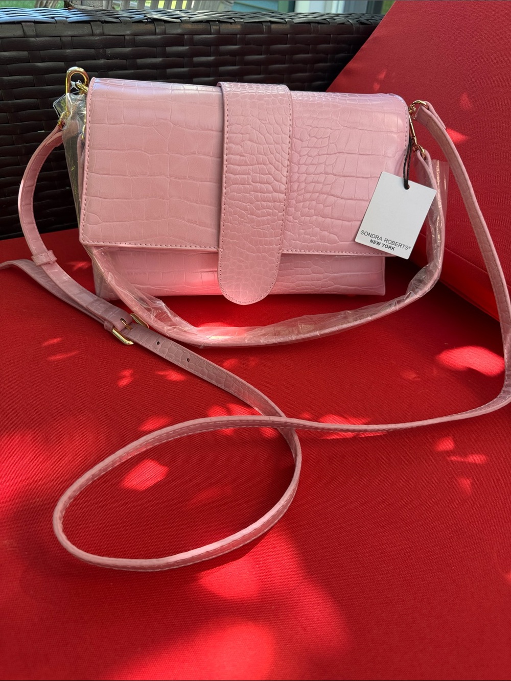 NWT Pink Spring Shoulder or Crossbody Bag